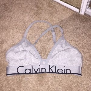 Calvin Klein Grey Bralette